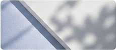 Soft blue and cream abstract scene representing calm clarity
