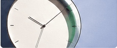Close-up of a clock representing time as a resource